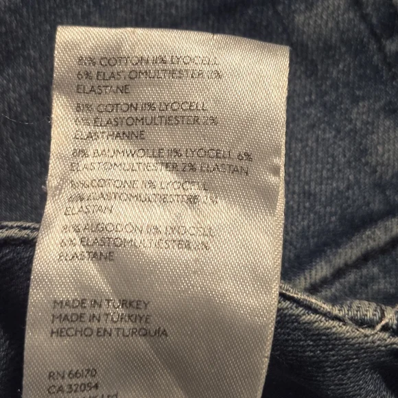 Maeve Anthropologie Womens Medium Wash Wide Leg The Colette Denim Jeans Size 27 - Picture 8 of 10